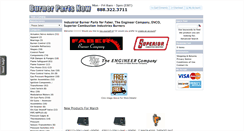 Desktop Screenshot of burnerpartsnow.com